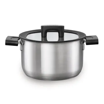 Hard Face Steel gryta med lock - 3,5 L - Fiskars
