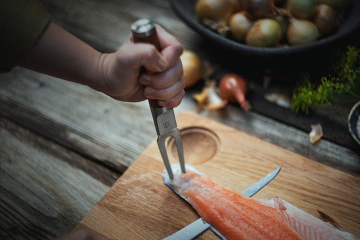 Norden fiskgaffel, Rostfritt stål-björk Fiskars