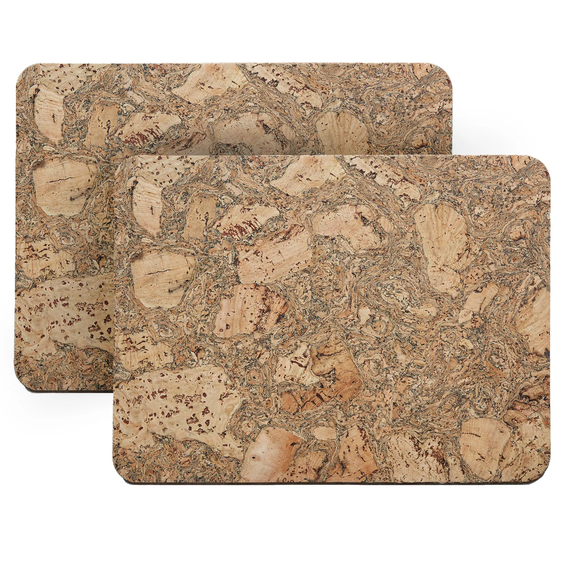 Cork bordstablett 30x40 cm 2-pack, Natural Formgatan