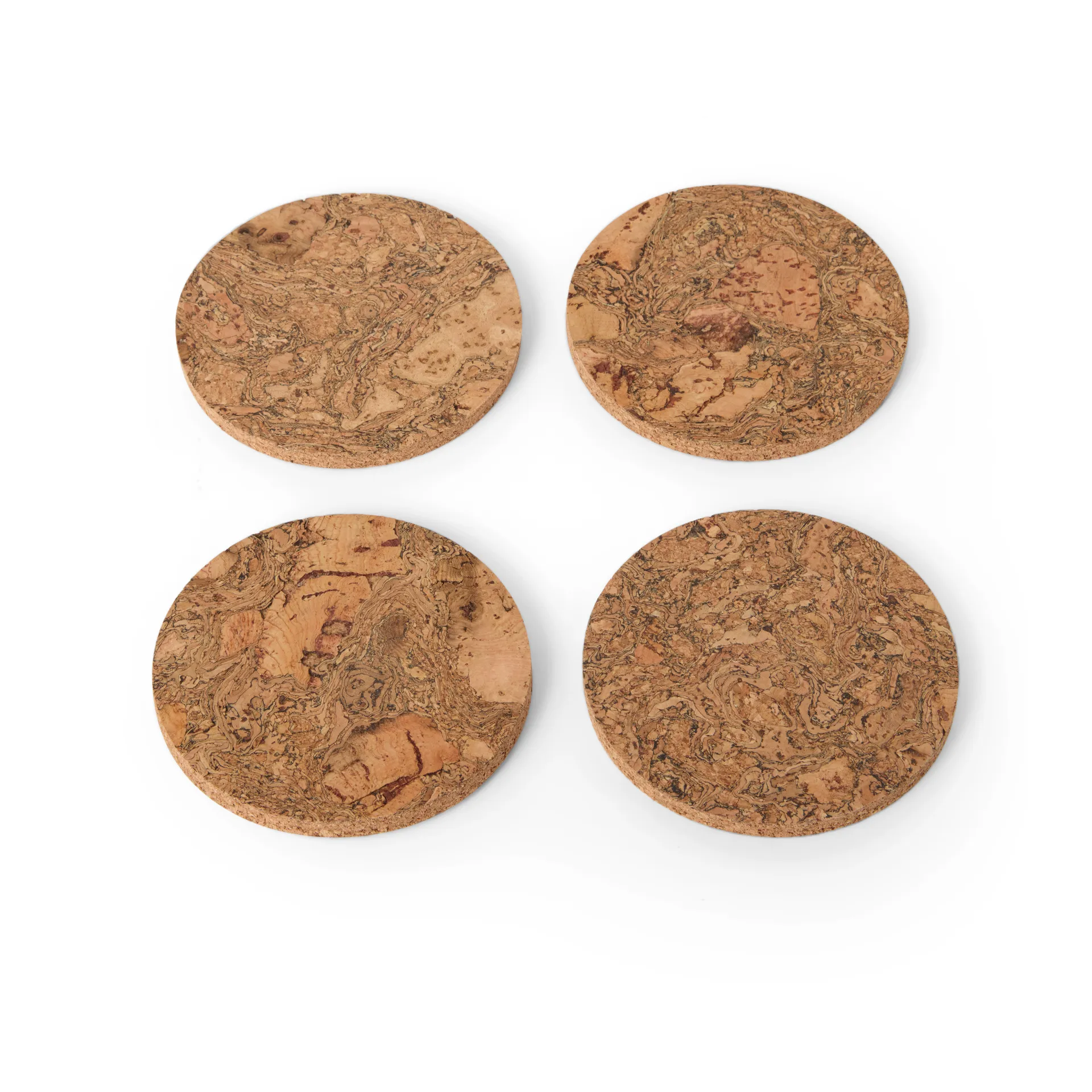 Formgatan Cork glasunderl&auml;gg 4-pack Natural