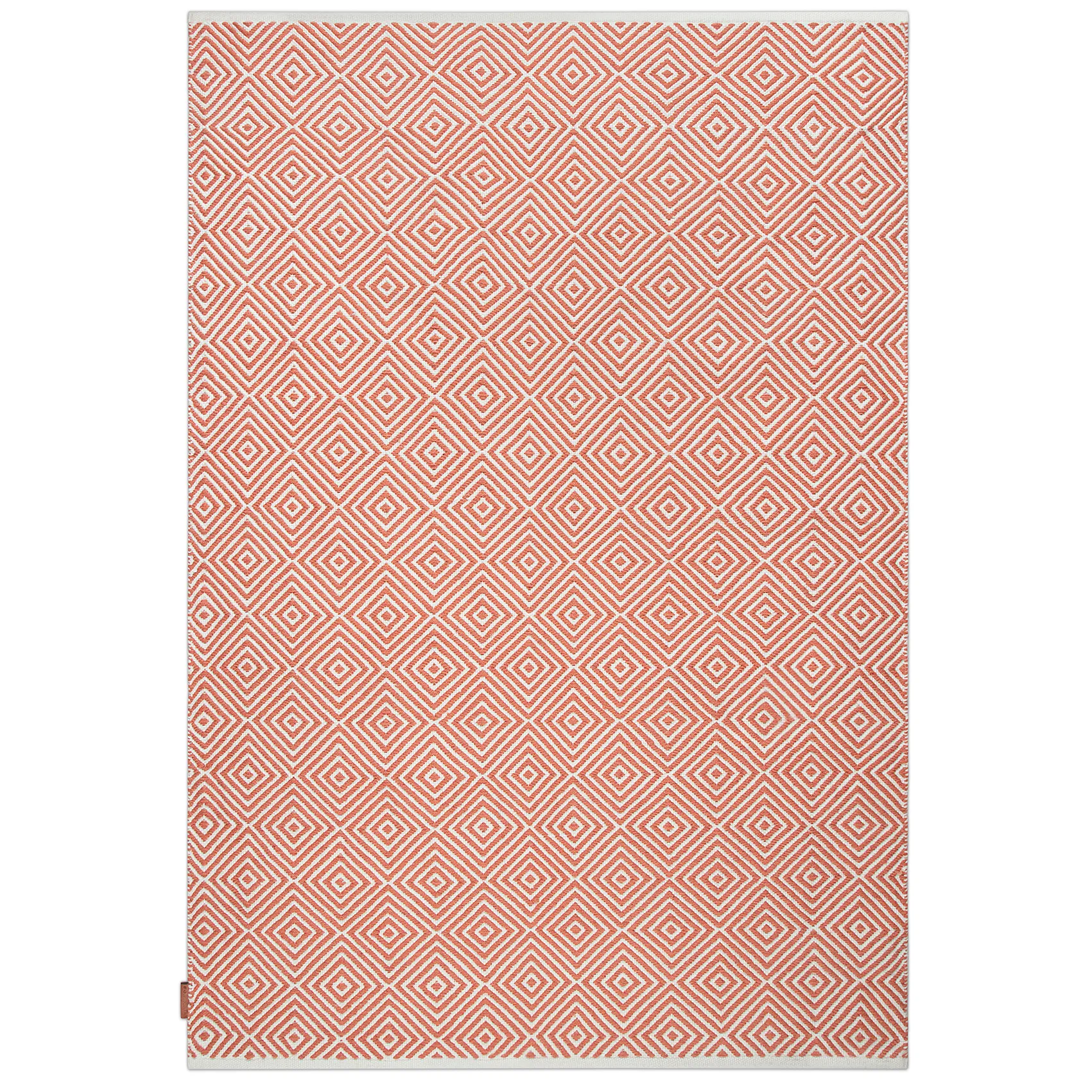 Diamond matta 200x300 cm, Burnt orange Formgatan