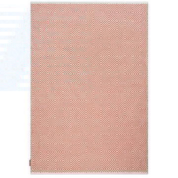 Diamond matta 200x300 cm - Burnt orange - Formgatan