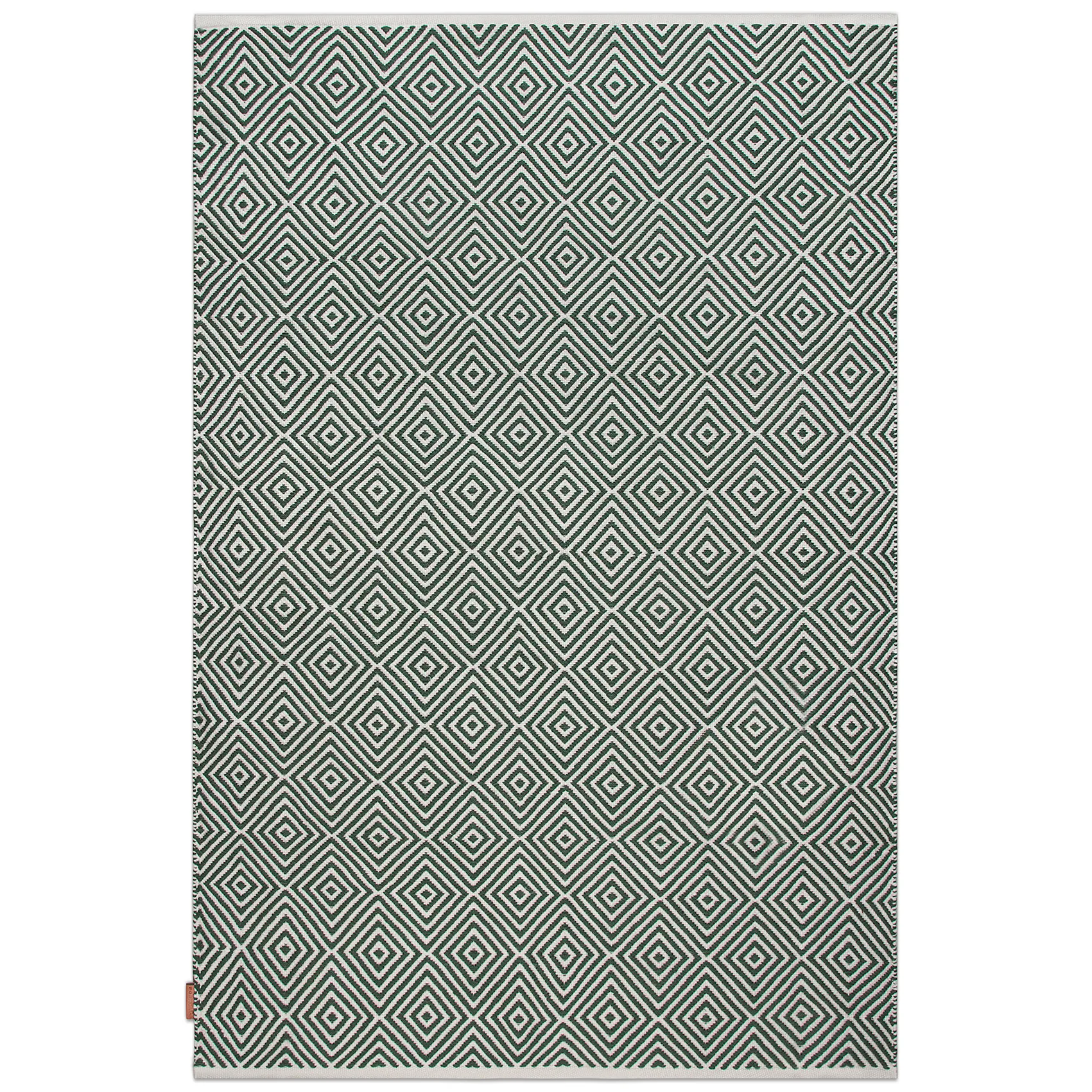 Diamond matta 200x300 cm, Green Formgatan