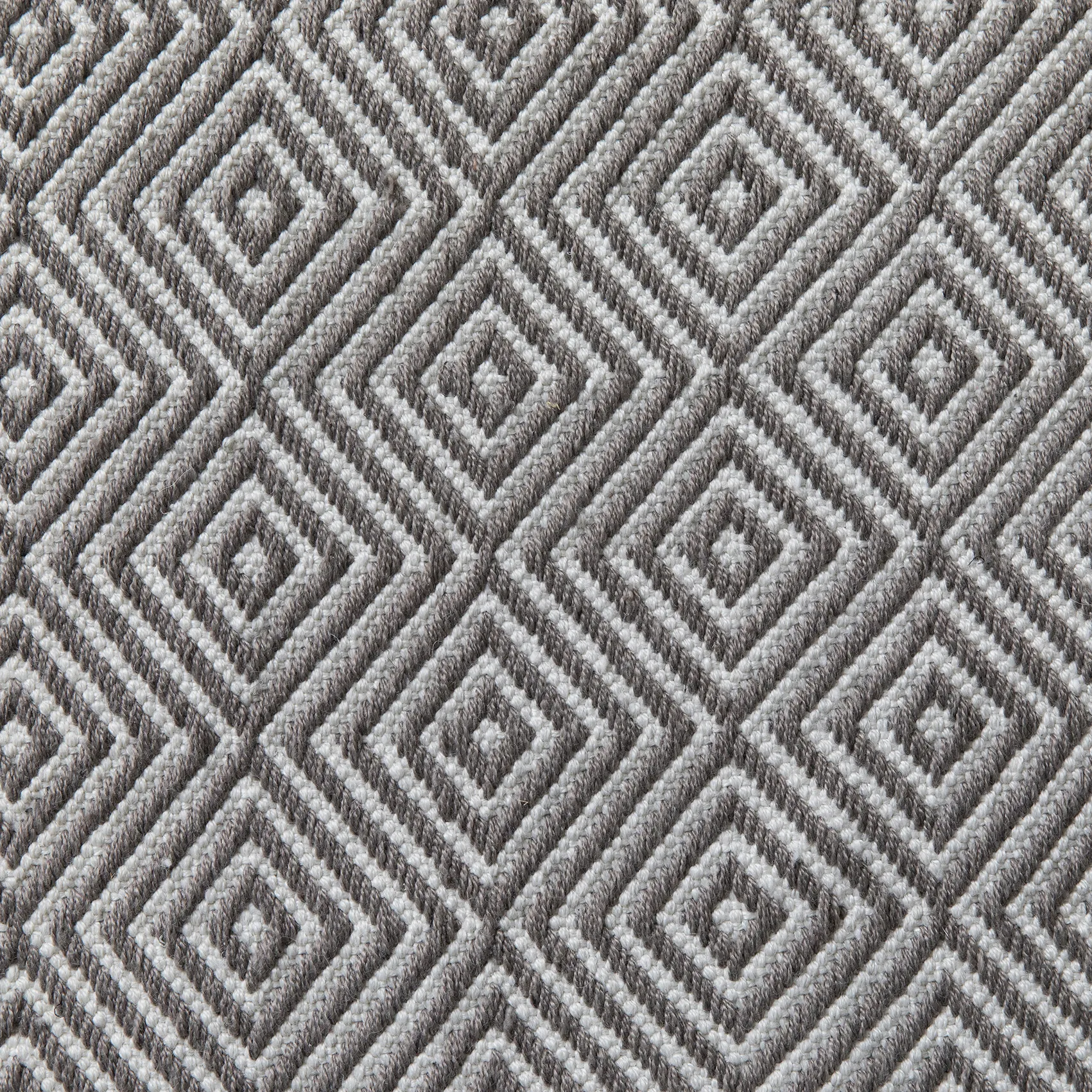 Diamond matta 200x300 cm, Grey Formgatan