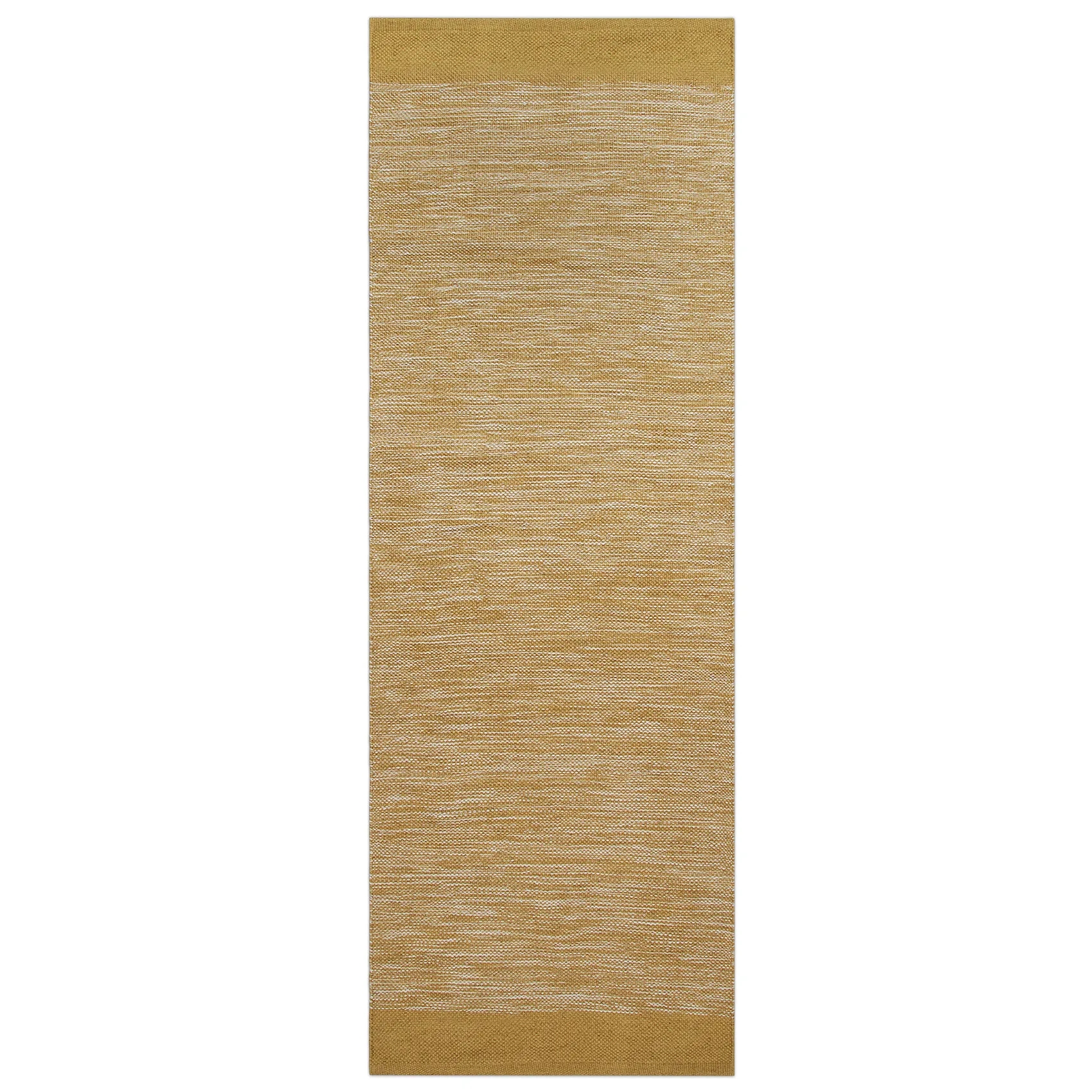 Melange matta 70x200 cm, Dusty yellow Formgatan