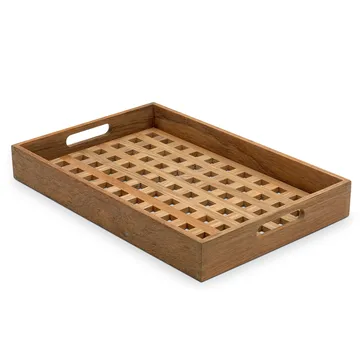 Fionia bricka 32x48 cm - Teak - Fritz Hansen