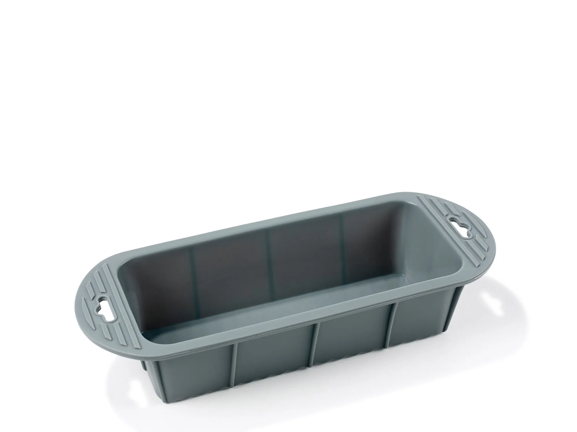 Funktion brödform silikon 10,5x24 cm, Grå