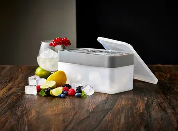 Funktion isbitslåda med lock - Silikon, 23,3x12,2 cm - Funktion