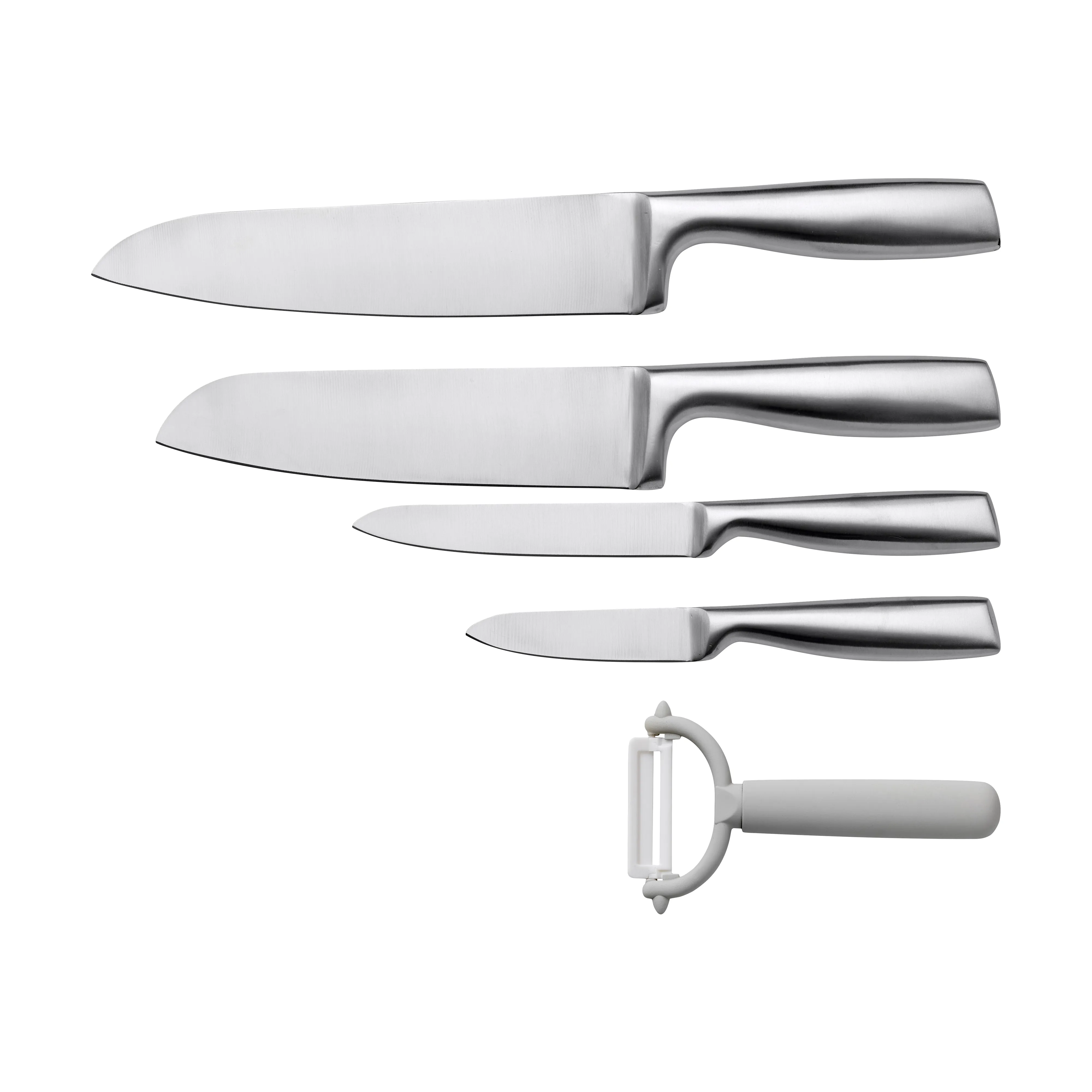 Funktion knivset 5 delar, Stål