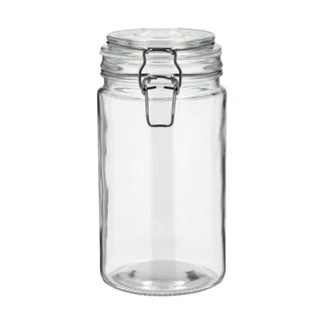 Funktion syltburk med patentlock - Transparent, 1 L - Funktion