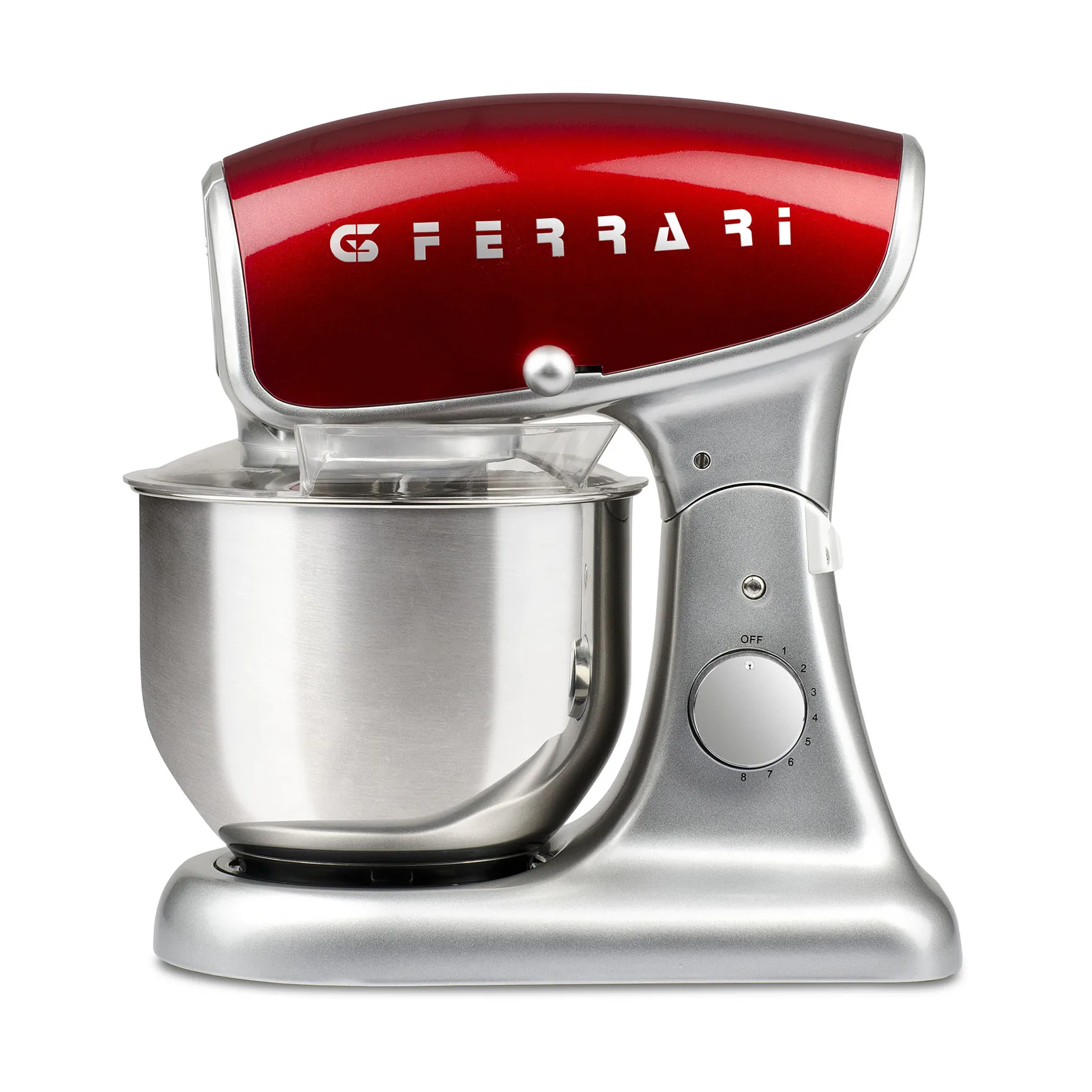 Pastaio deluxe köksassistent, Silver-röd G3 Ferrari