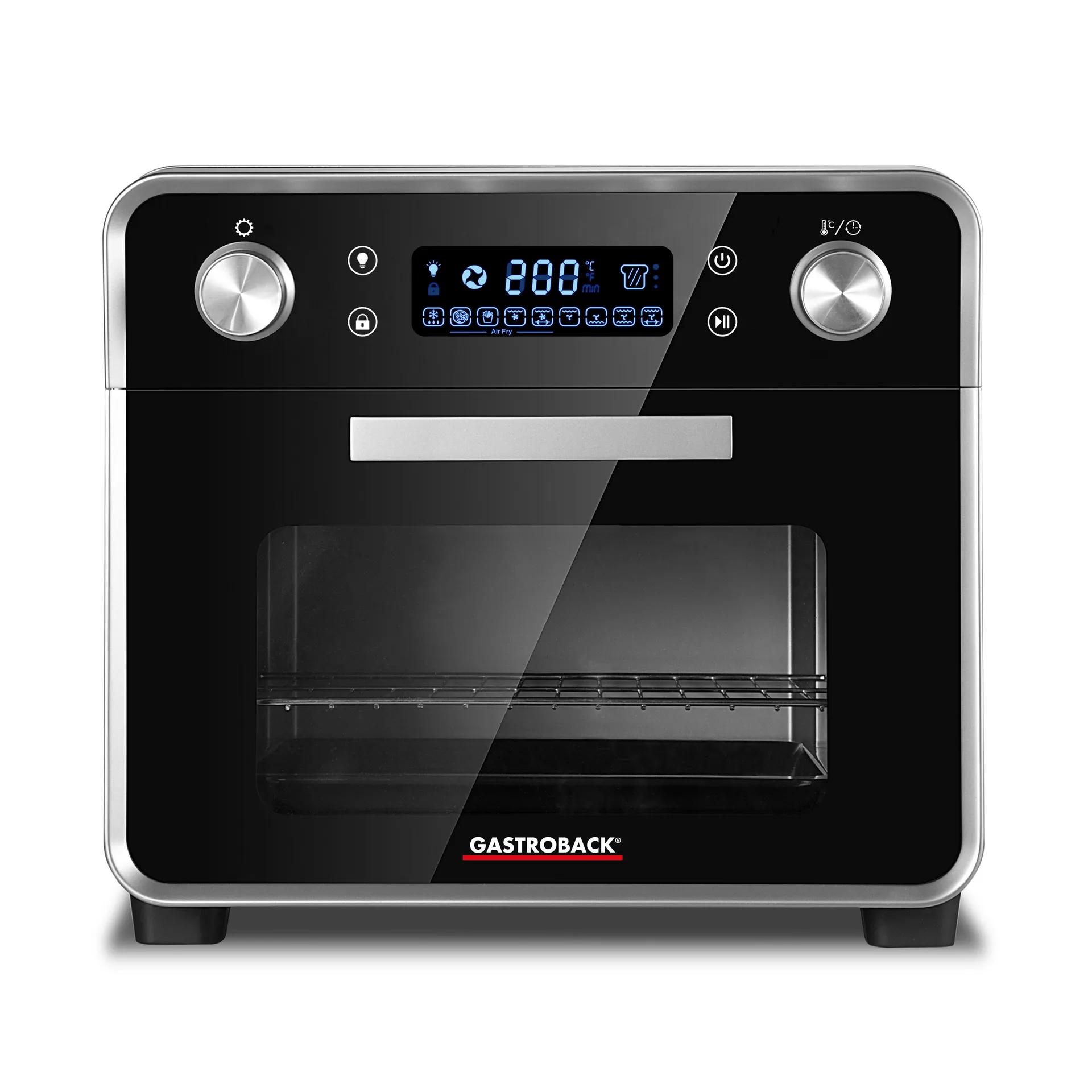 Gastroback Design 42815 ugn och airfryer 5-i-1, Silver Gastroback