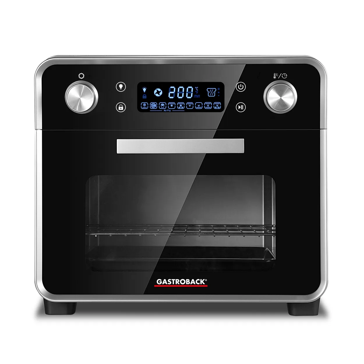 Produktfoto för Gastroback Design 42815, 21 l, Svart, Fristående, Rotations-, Röra, 55 - 200 ° C, Rostfritt stål