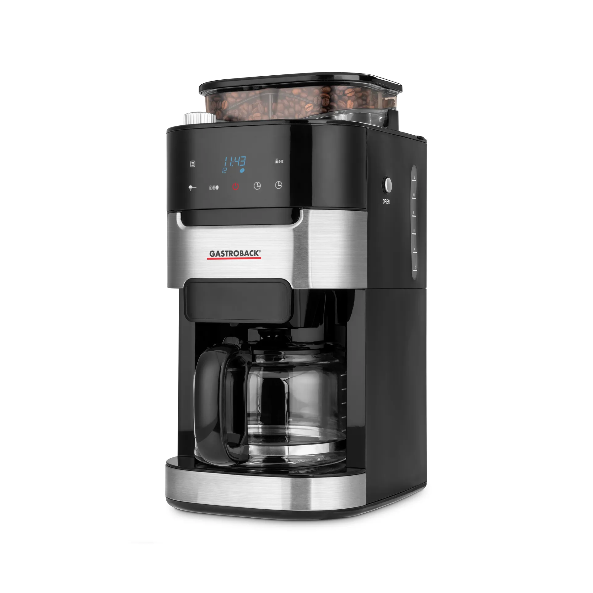 Gastroback Pro 42711 kaffebryggare, Silver Gastroback