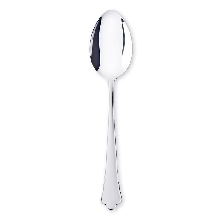 Chippendale bordssked silver, 18 cm Gense