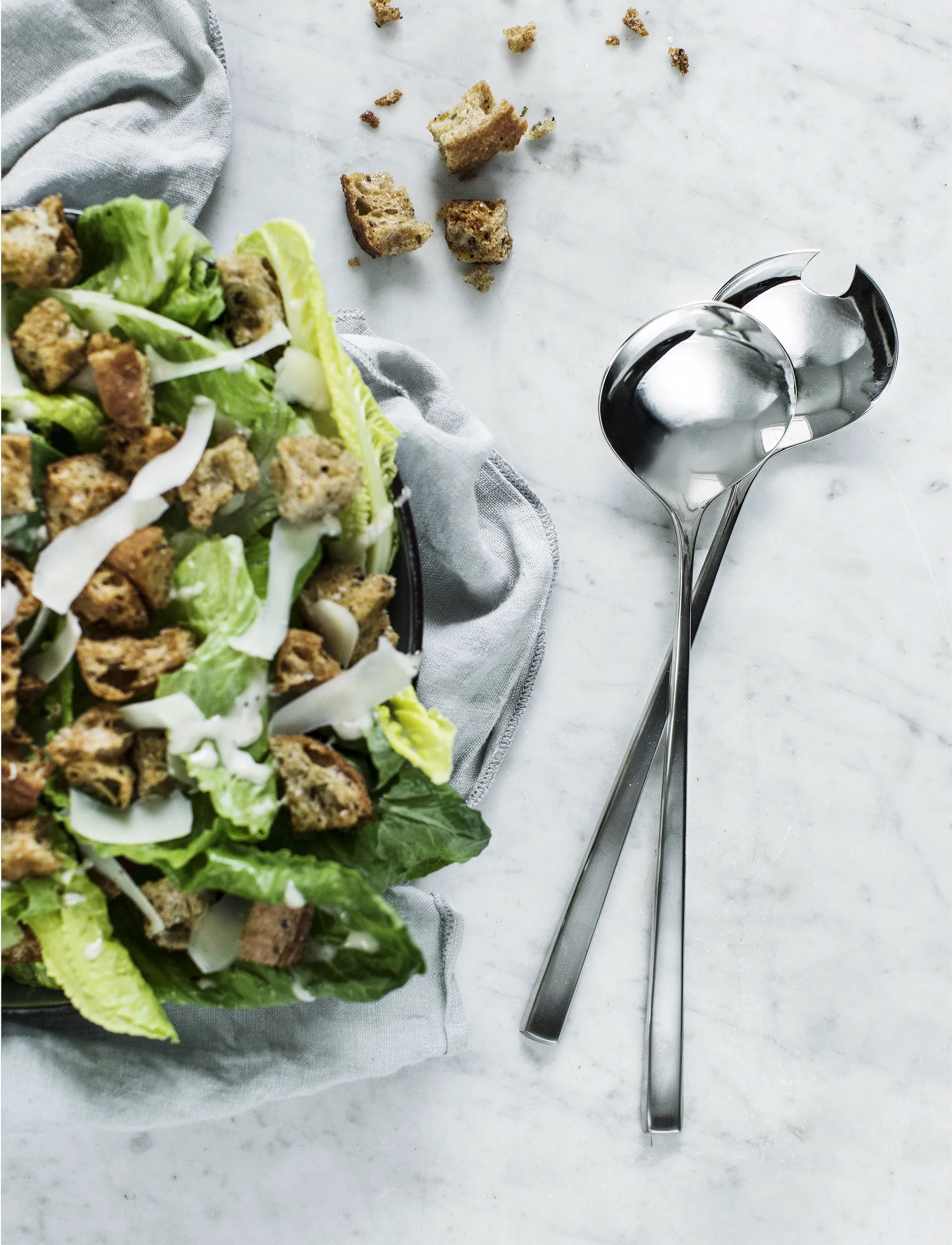 Fuga salladsbestick, Rostfritt stål Gense