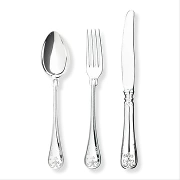 Gammal Fransk matgaffel silver - 20 cm - Gense