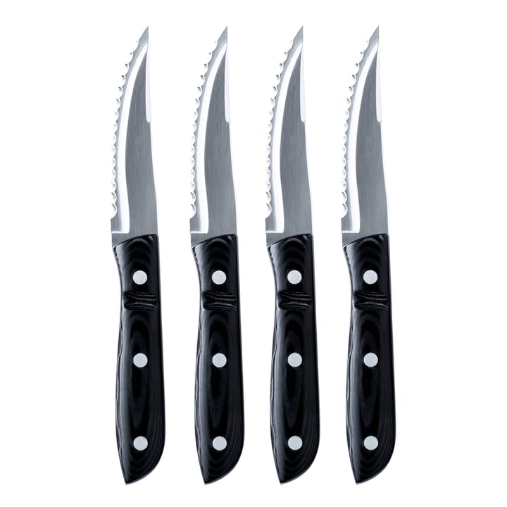 Old Farmer XL Micarta köttkniv, 4-pack Gense