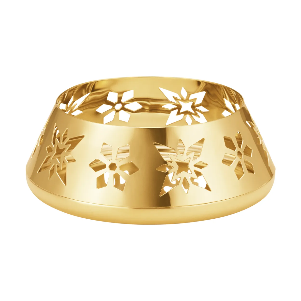 Alternativ bild 0 för Georg Jensen Christmas Collection 2024 blockljusstake, 18K guldplätering