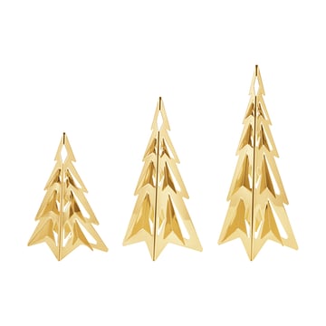 Produktfoto för Georg Jensen Christmas Collection 2024 Julgran juldekoration set, 18K guldplätering
