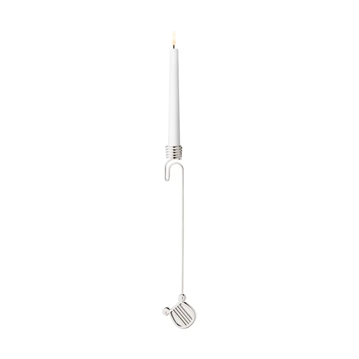 2026 års ljusstake - Harpa, palladium - Georg Jensen