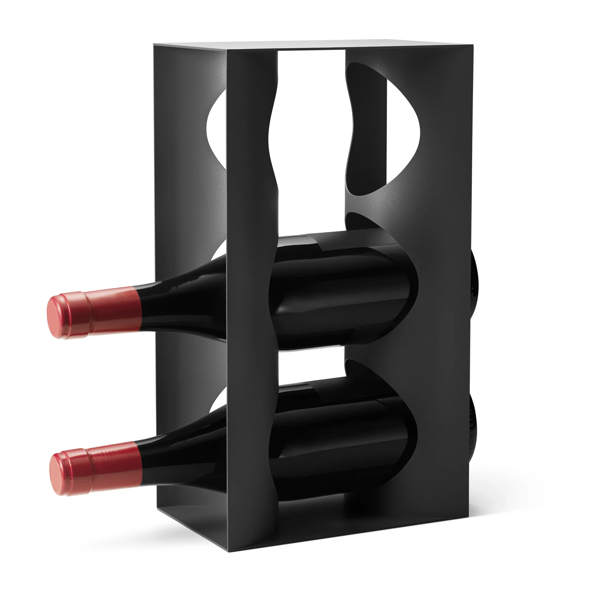 Alfredo vinställ 3 flaskor 33,6x12 cm, Midnight black Georg Jensen