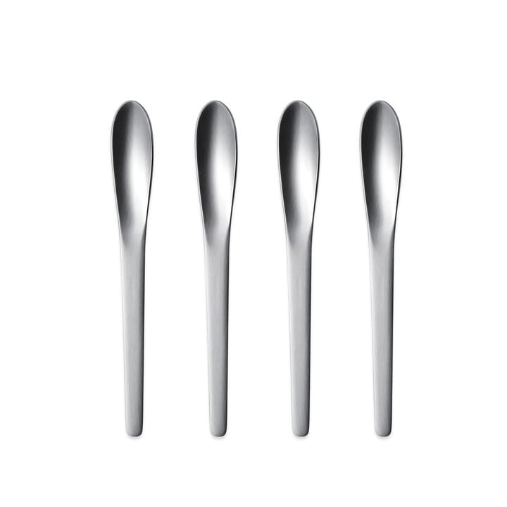 Arne Jacobsen te- och kaffesked, 4-pack Georg Jensen