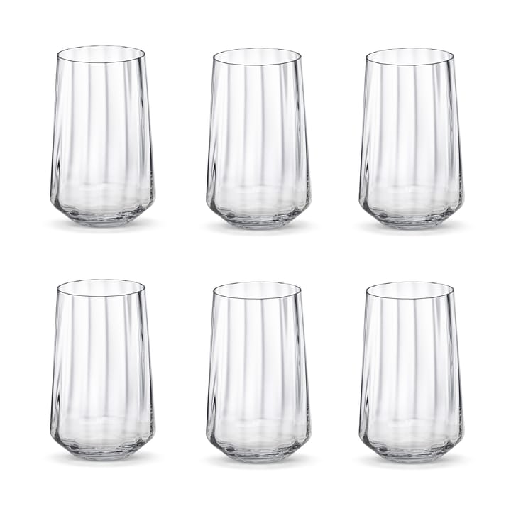 Bernadotte dricksglas högt 38 cl 6-pack, Kristallin Georg Jensen