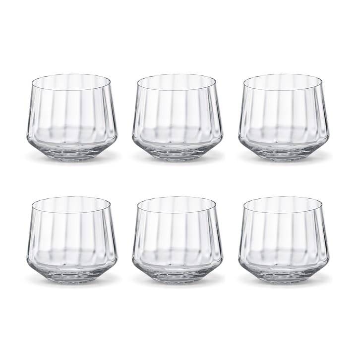 Bernadotte dricksglas lågt 25 cl 6-pack - Kristallin - Georg Jensen