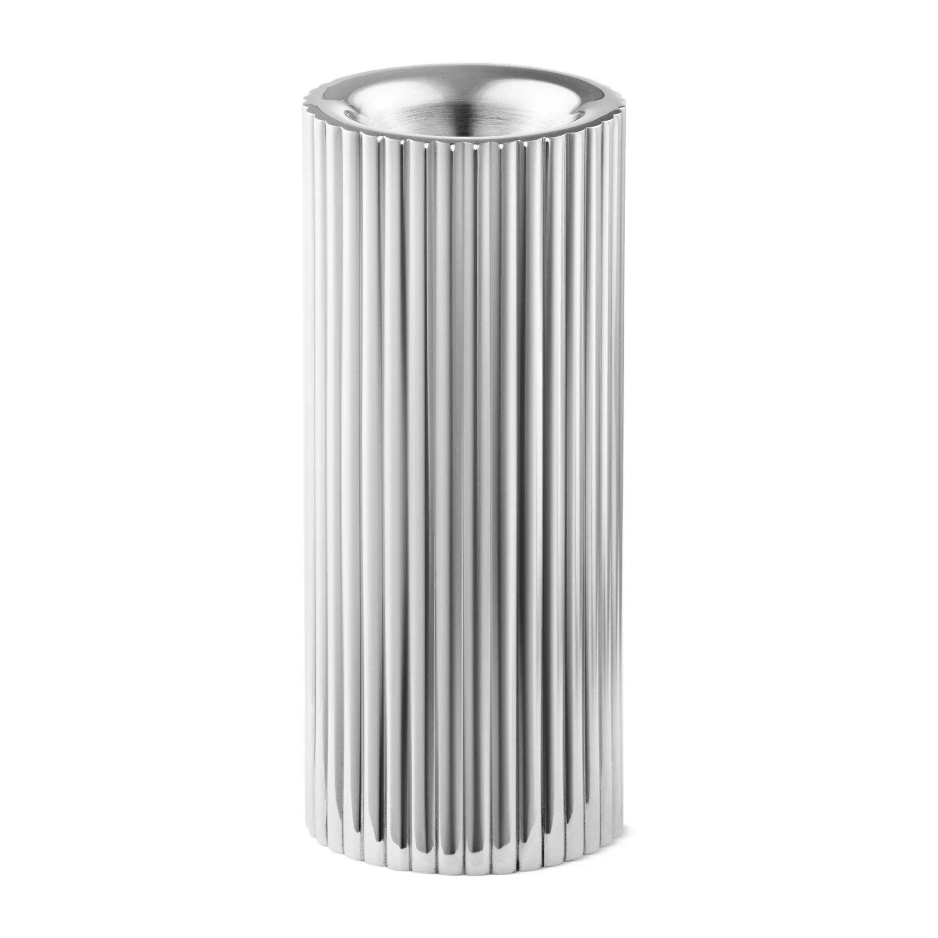 Bernadotte ljusstake 11 cm, Rostfritt stål Georg Jensen
