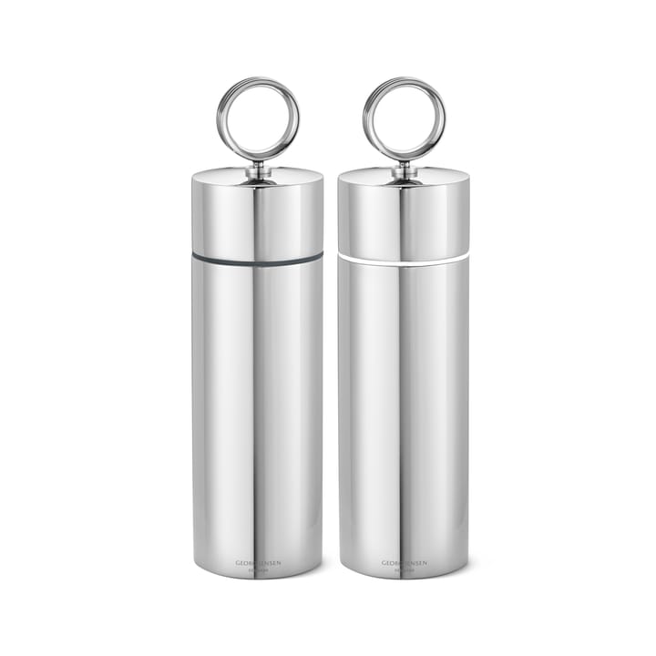 Bernadotte salt- och pepparkvarn set - Rostfritt stål - Georg Jensen