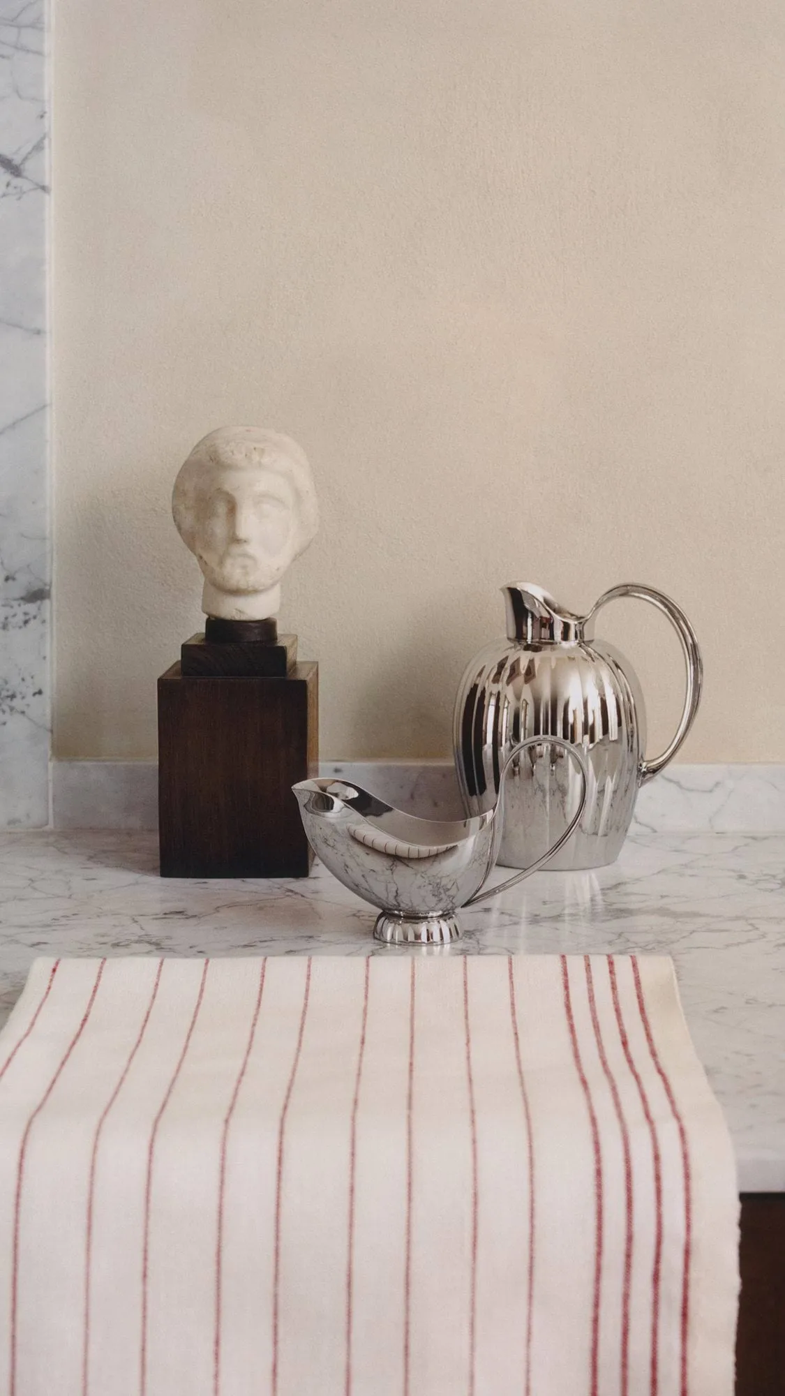 Bernadotte såskanna, Rostfritt stål, 33 cl Georg Jensen