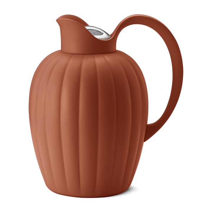 Bernadotte termoskanna terracotta, 1l Georg Jensen