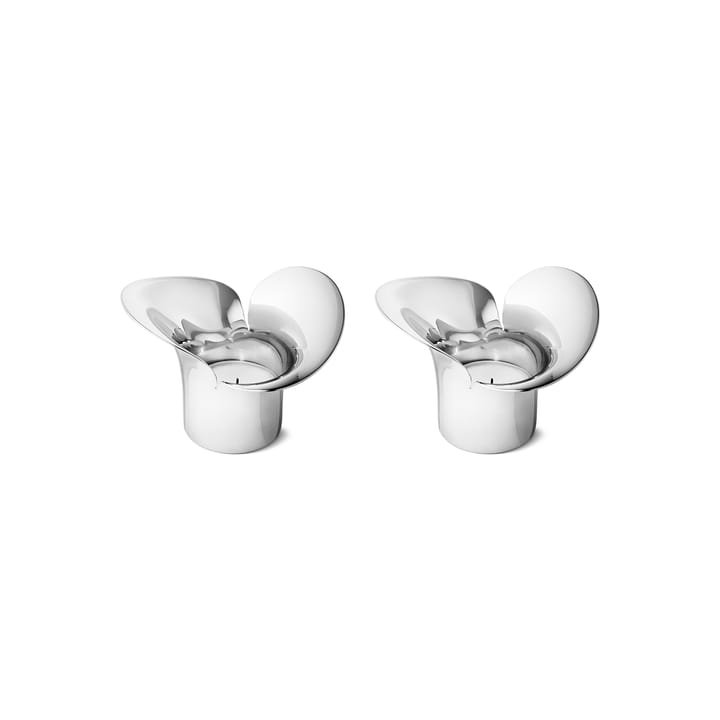 Bloom Botanica ljuslykta 2-pack - Rostfritt stål - Georg Jensen