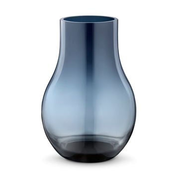 Läs mer om Georg Jensen Cafu glasvas blå liten, 21,6 cm