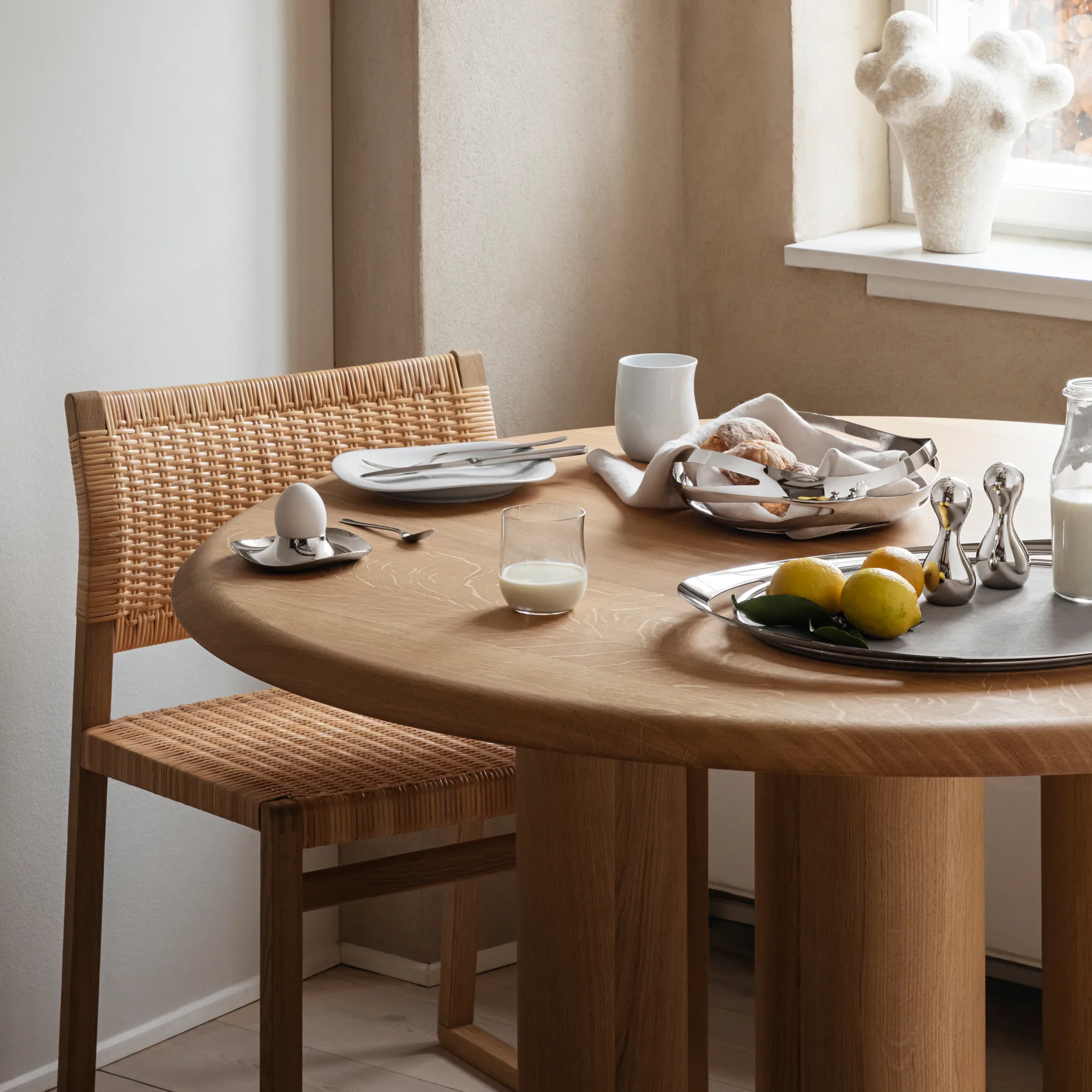 Cobra brödkorg, Rostfritt stål Georg Jensen