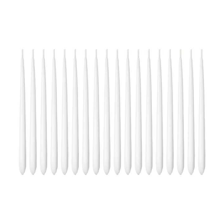 Cobra Hanukkah ljus 18-pack, Vit Georg Jensen