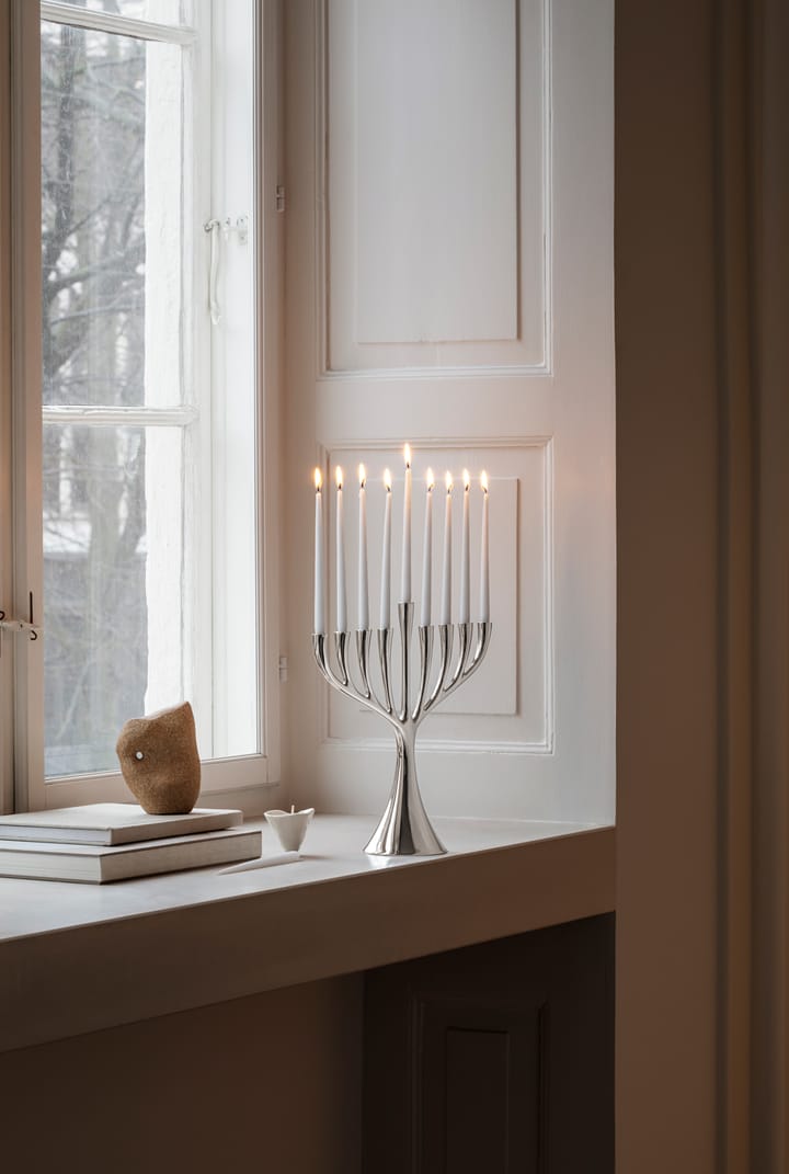 Cobra Hanukkah ljus 18-pack, Vit Georg Jensen