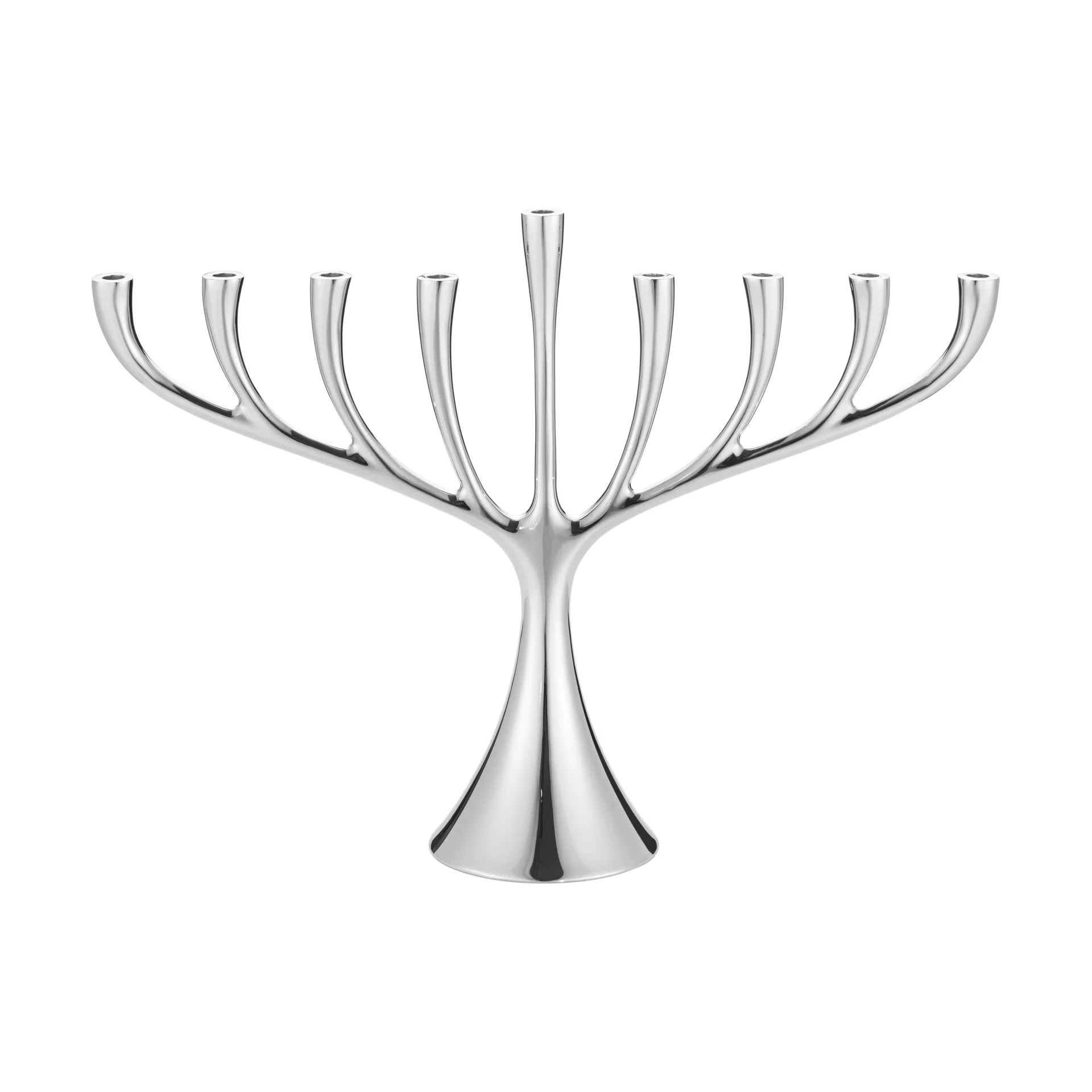 Cobra menora nioarmad ljusstake, Rostfritt stål Georg Jensen