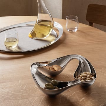 Cobra serveringsbricka - Rostfritt stål - Georg Jensen