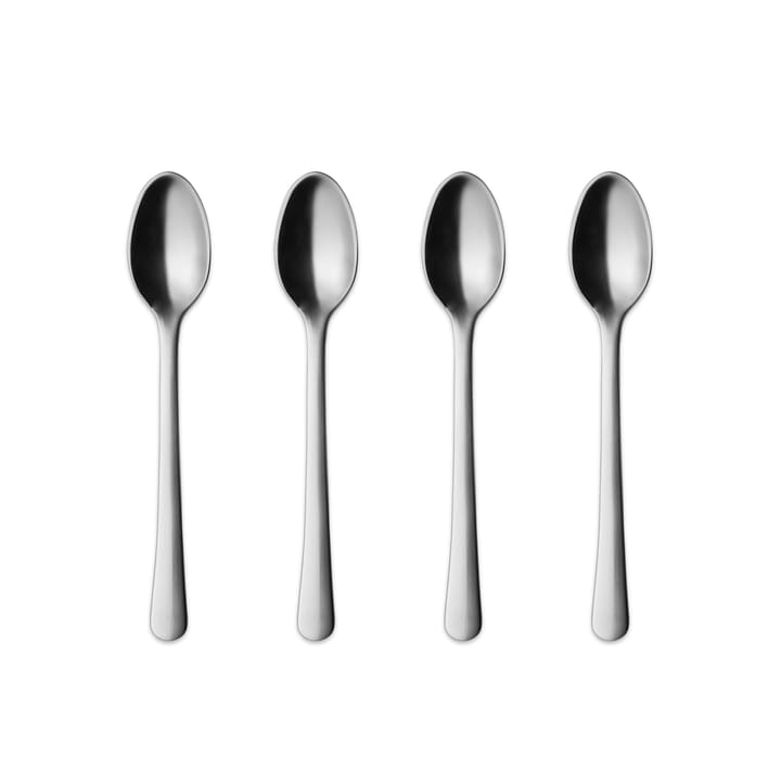 Copenhagen matt te- och kaffesked, 4-pack Georg Jensen