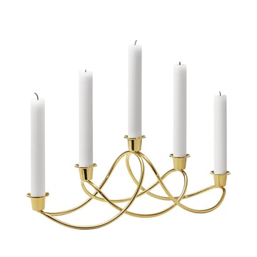 Läs mer om Georg Jensen Harmony ljusstake förgylld