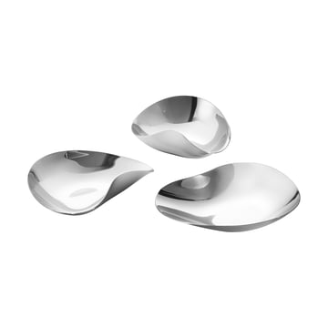 Läs mer om Georg Jensen Indulgence snacksskål 3 delar Rostfritt stål