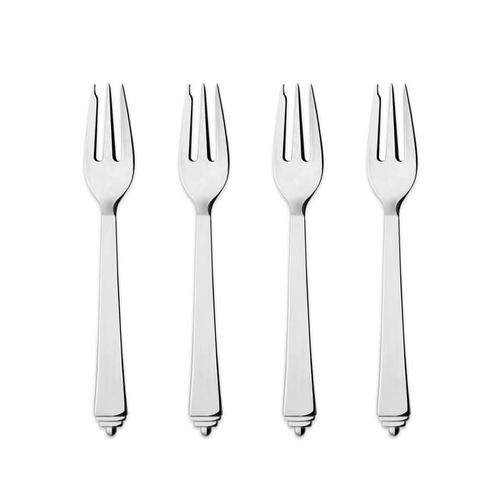 Pyramid tårtgaffel, 4-pack Georg Jensen