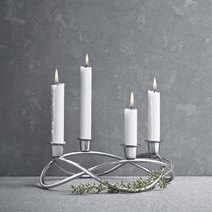 Season ljusstake Ø26 cm, blank Georg Jensen