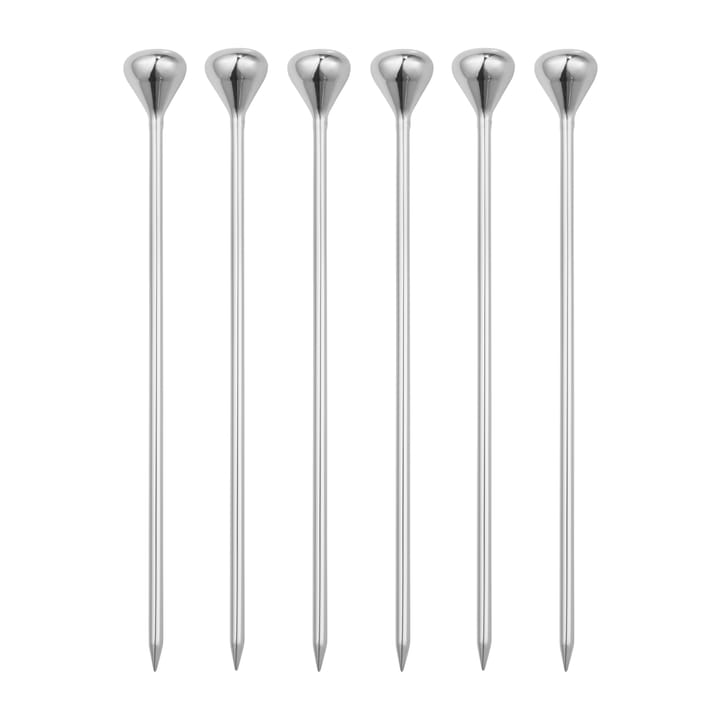 Sky cocktailpinnar 6-pack, Rostfritt stål Georg Jensen