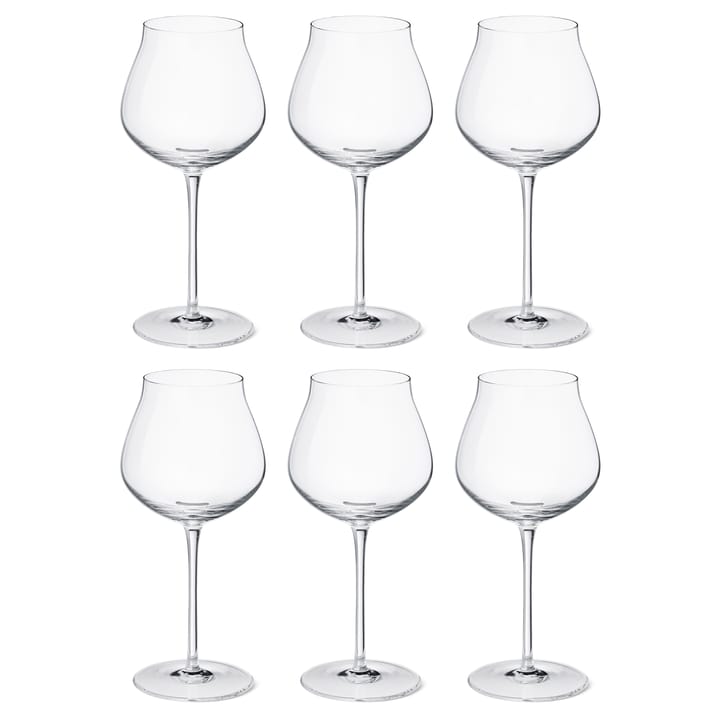 Sky rödvinsglas 50 cl 6-pack - Kristallin - Georg Jensen