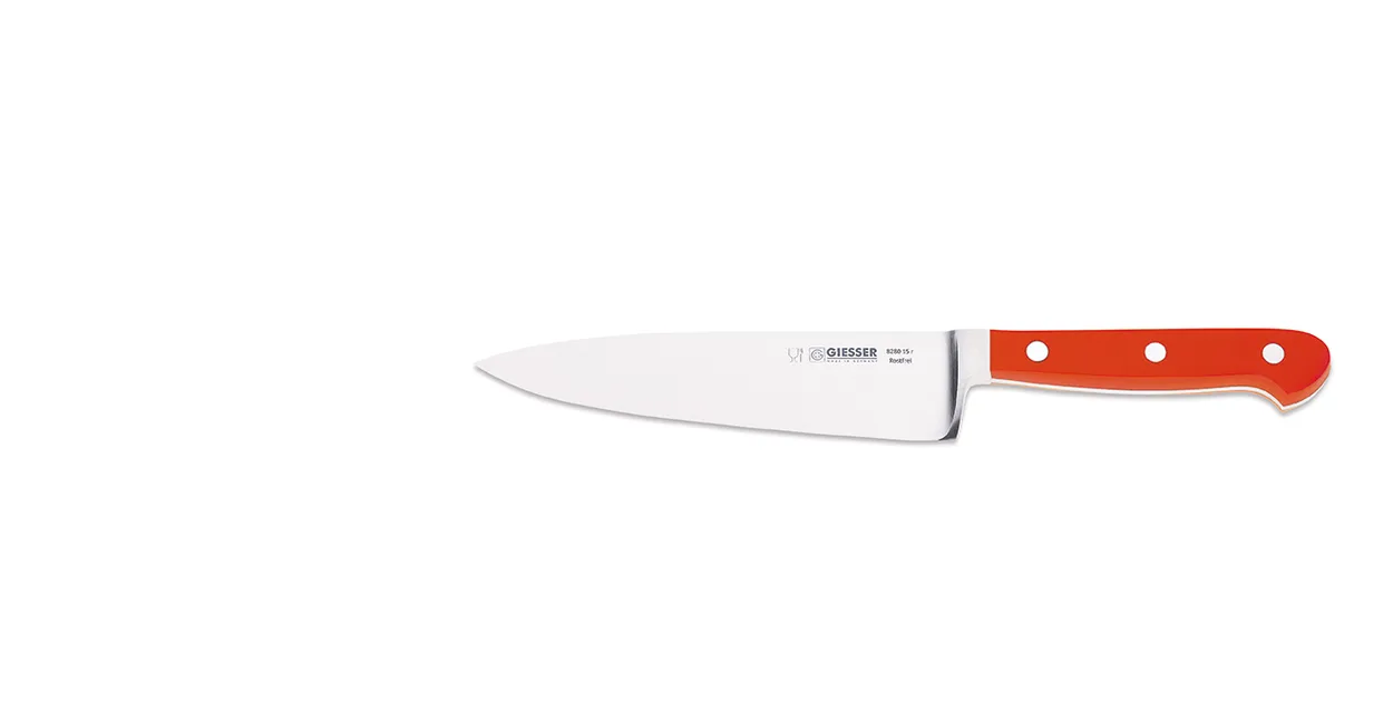 Giesser Geisser kockkniv 15 cm R&ouml;d