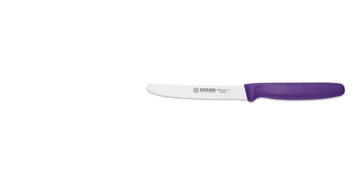 Giesser universalkniv tandad egg, Purpur Giesser