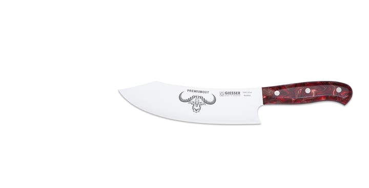 PremiumCut Chefs No 1 kockkniv, Red diamond Giesser